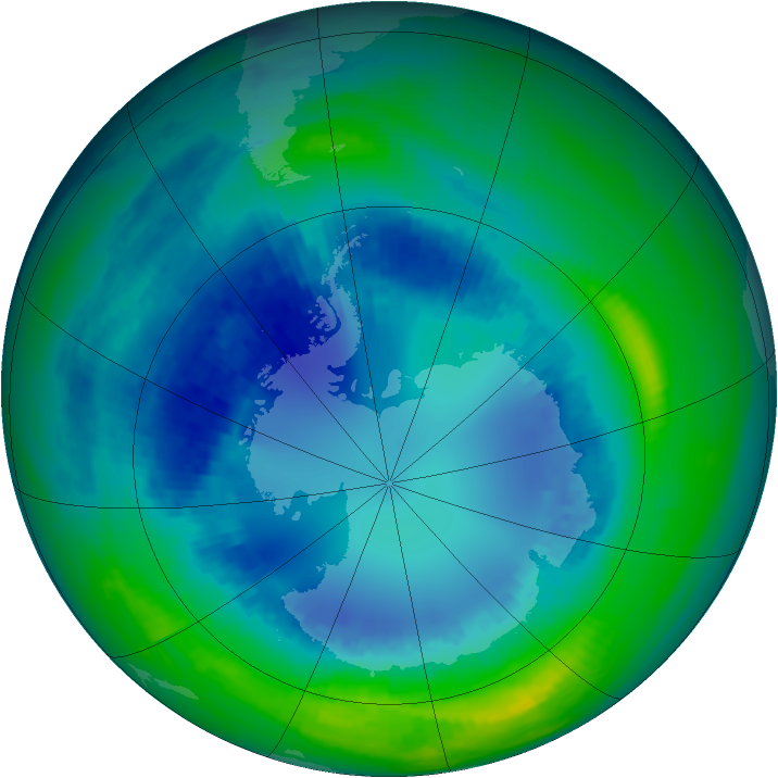 Ozone Map 2004-08-24